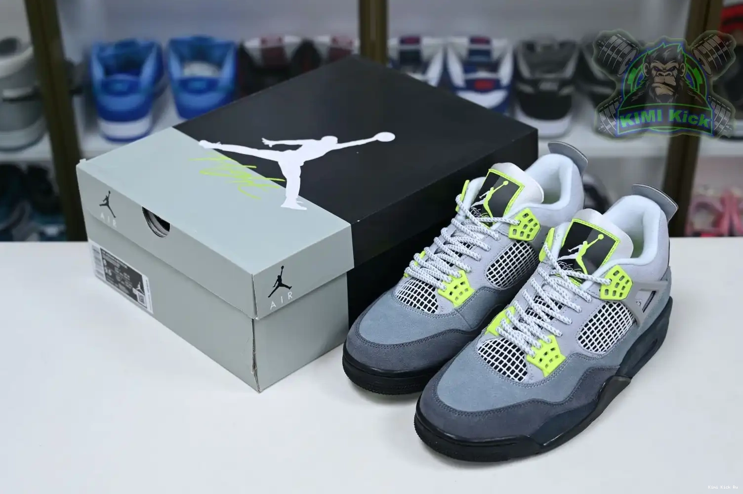 Jordan Jordan retro se'95neon Air 4 Kimikick 0413